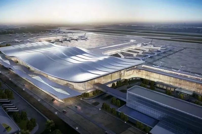 ?新之航設計施工的“張裕1892”煙臺蓬萊國際機場體驗館開館